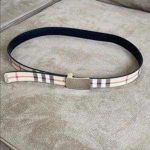 Authentic Burberry belt